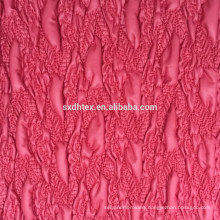 2015 new design fashion,100% polyester embroidered quilting fabric,quilted fabric for down coat ,jacket and garment fabric